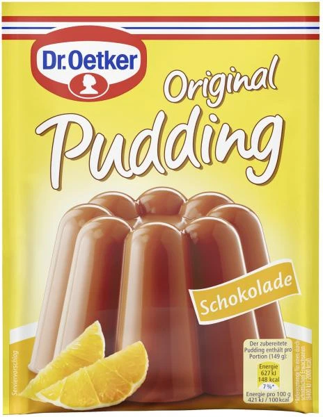 Dr. Oetker Original Pudding Schokolade 3 Dr. Oetker Original Pudding Schokolade