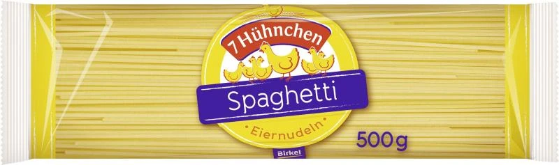Birkel 7 Hühnchen Eiernudeln Spaghetti 3 Birkel 7 Hühnchen Eiernudeln Spaghetti