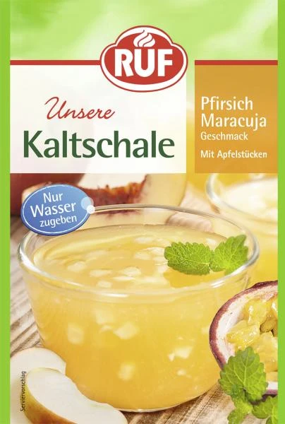 Ruf Instant Kaltschale Pfirsich-Maracuja Geschmack 3 Ruf Instant Kaltschale Pfirsich-Maracuja Geschmack