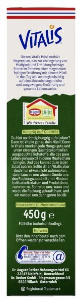 Dr. Oetker Vitalis Knusper Plus Müsli Nussmischung 6 Dr. Oetker Vitalis Knusper Plus Müsli Nussmischung – Bild 4