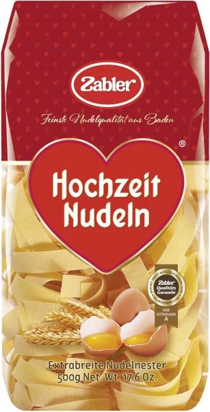 Zabler Hochzeit Nudeln Extrabreite Nudelnester 3 Zabler Hochzeit Nudeln Extrabreite Nudelnester