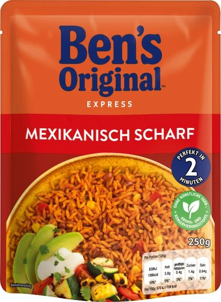 Ben's Original Express Mexikanisch Scharf 3 Ben's Original Express Mexikanisch Scharf