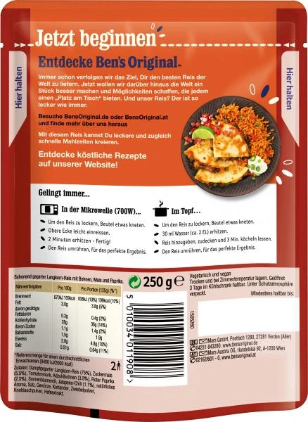 Ben's Original Express Mexikanisch Scharf 4 Ben's Original Express Mexikanisch Scharf – Bild 2