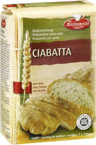 Küchenmeister Backmischung Ciabatta 3 Küchenmeister Backmischung Ciabatta