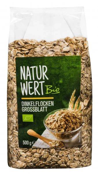 NaturWert Bio Dinkelflocken Großblatt 3 NaturWert Bio Dinkelflocken Großblatt