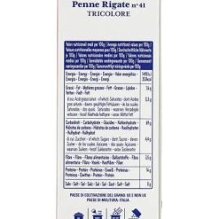 De Cecco Penne Rigate No. 41 Tricolore -Ostmann shop 4502114337 8001250145413 04.jpg