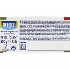 De Cecco Penne Rigate No. 41 Tricolore -Ostmann shop 4502114337 8001250145413 05.jpg