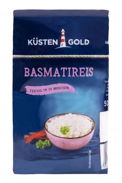 Küstengold Basmatireis 3 Küstengold Basmatireis