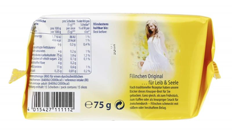 Filinchen Das Knusper-Brot Original 5 Filinchen Das Knusper-Brot Original – Bild 3