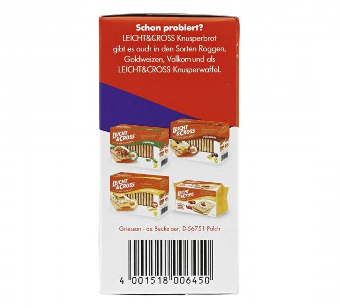 Leicht & Cross Mein Knusperbrot Vital 4 Leicht & Cross Mein Knusperbrot Vital – Bild 2