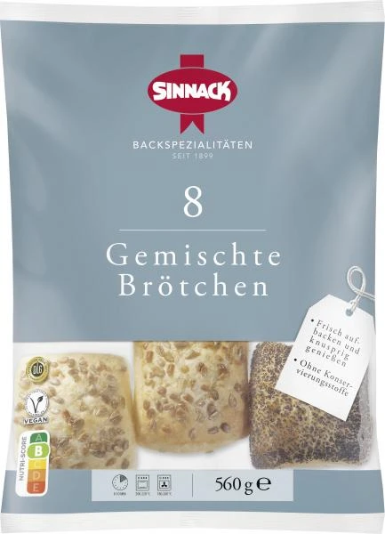 Sinnack Gemischte Brötchen 3 Sinnack Gemischte Brötchen