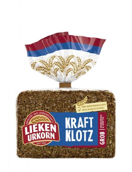 Lieken Urkorn Kraftklotz 3 Lieken Urkorn Kraftklotz