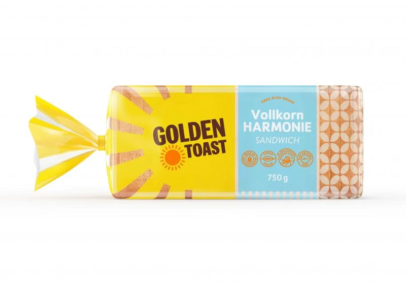 Golden Toast Vollkorn Harmonie Sandwich 3 Golden Toast Vollkorn Harmonie Sandwich