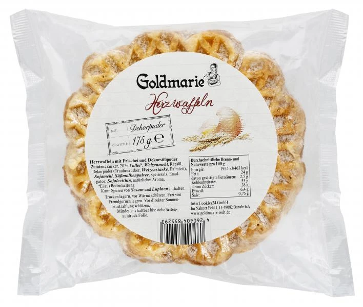 Goldmarie Herzwaffeln 3 Goldmarie Herzwaffeln