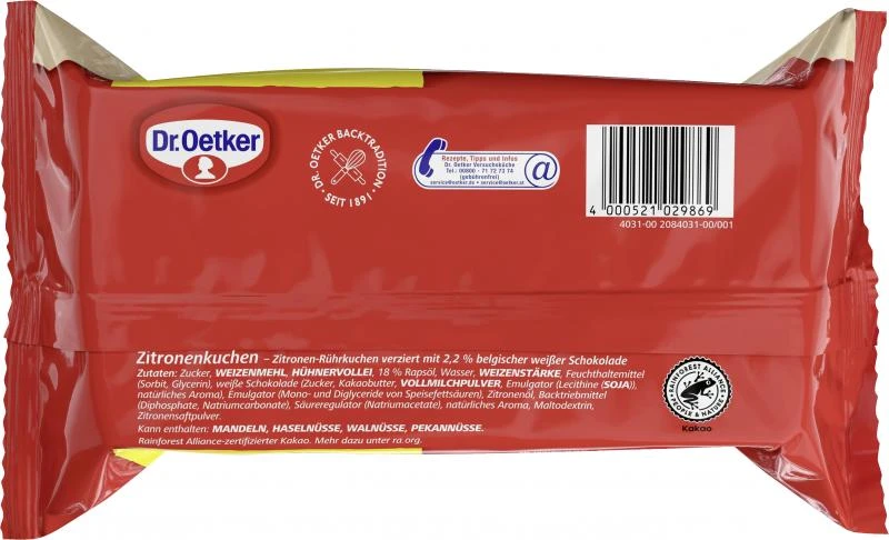 Dr. Oetker Zitronenkuchen 4 Dr. Oetker Zitronenkuchen – Bild 2