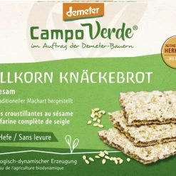 Campo Verde Demeter Vollkorn Knäckebrot Mit Sesam