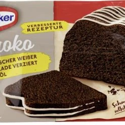 Dr. Oetker Kuchen Schoko Mit Weißer Schokoladenglasur