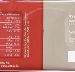 Dr. Oetker Kuchen Schoko Mit Weißer Schokoladenglasur -Ostmann shop 4503111057 4000521029883 03