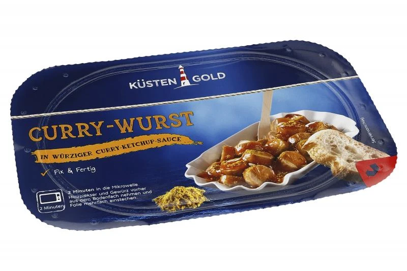Küstengold Curry-Wurst 3 Küstengold Curry-Wurst